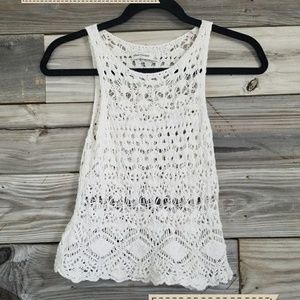 Abercrombie Kids Large Crocheted Top