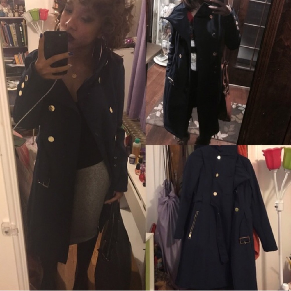 Guess Navy Coat