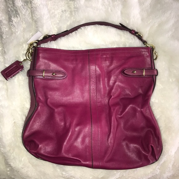 Authentic Coach Colette Leather Shoulder Bag - Picture 2 of 8