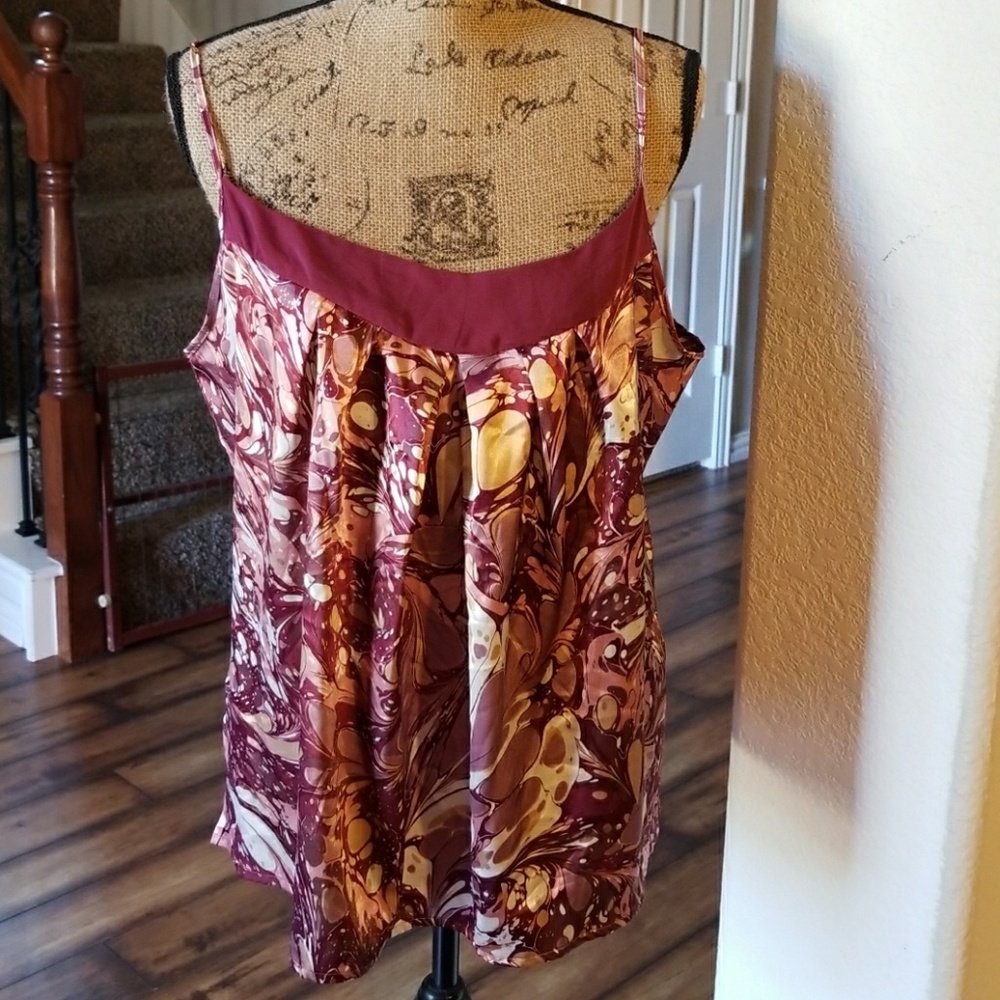 Tank top blouse
