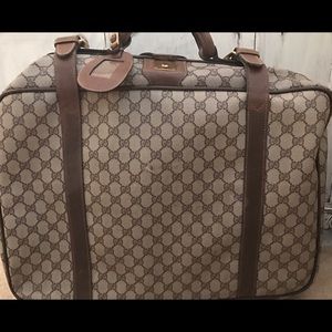 Vintage Gucci suitcase (1980s)