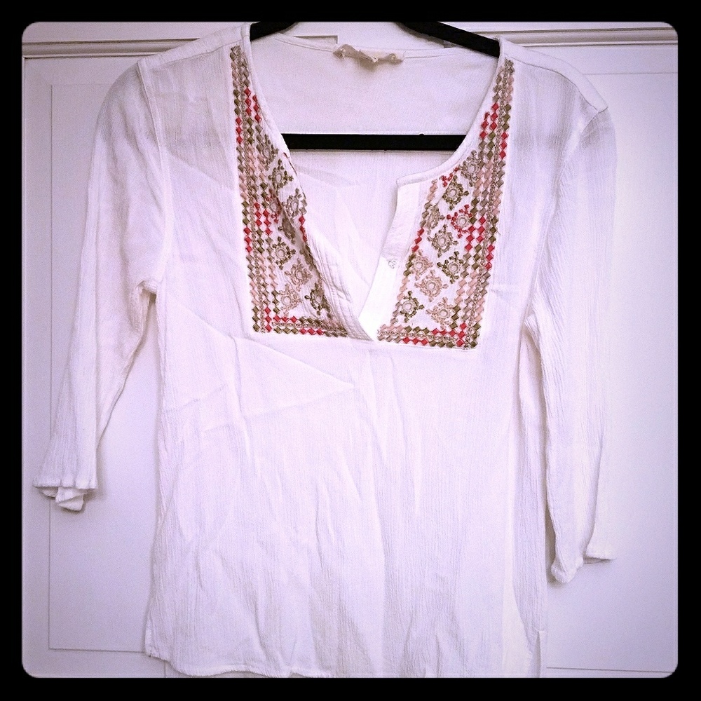 Cute boho top sz M
