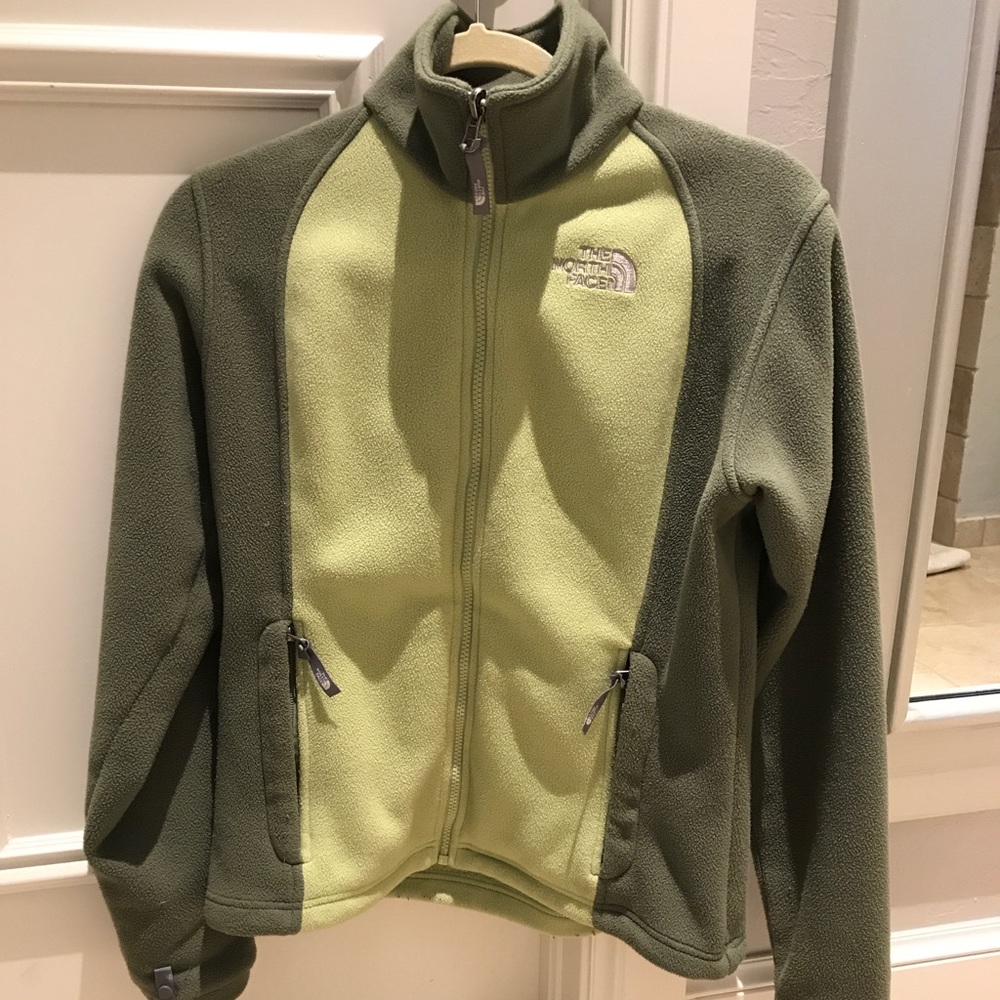The North Face fleece zip up size small