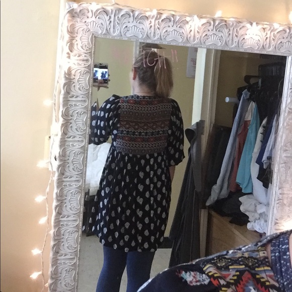 Cute patterned babydoll top - Picture 4 of 4