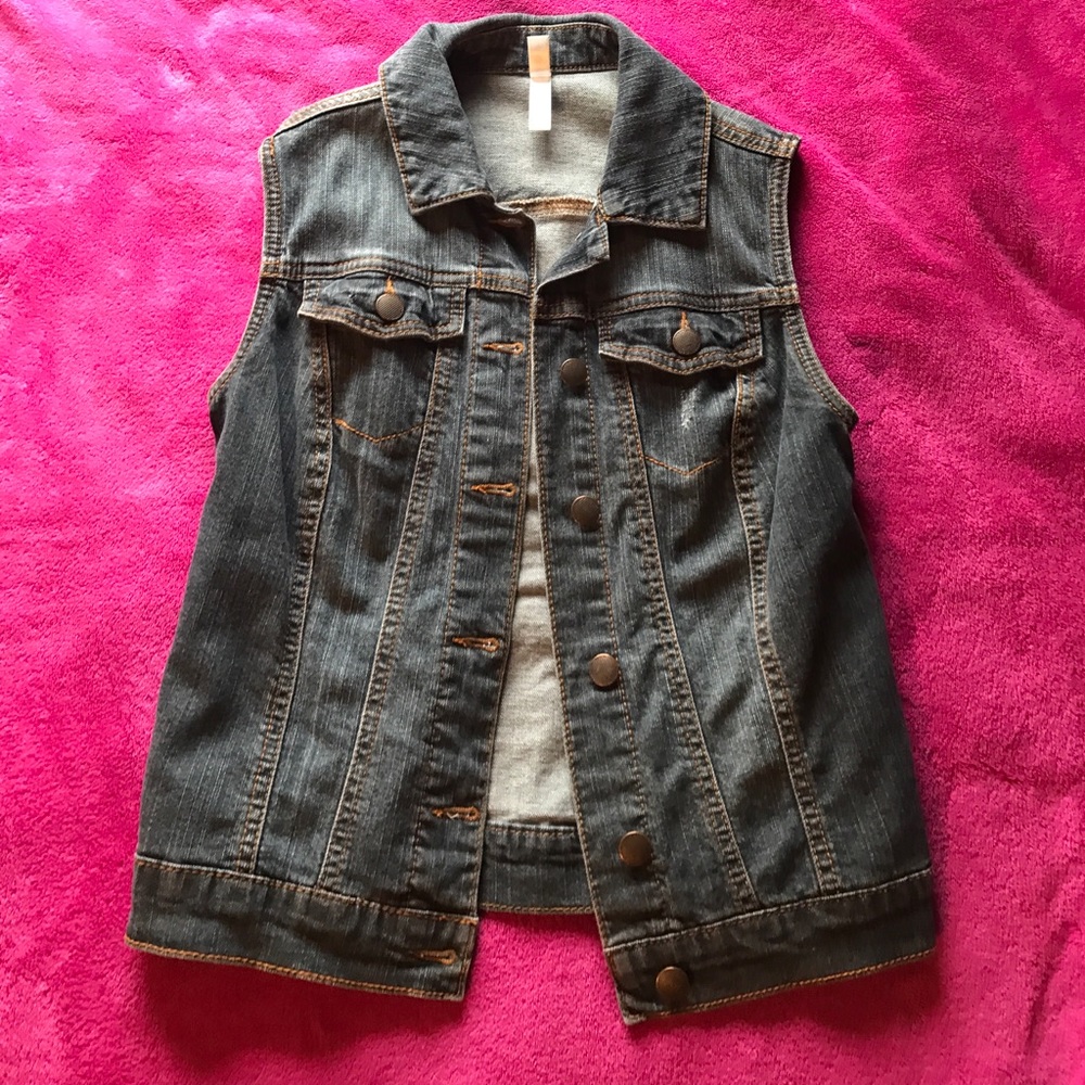 Denim vest