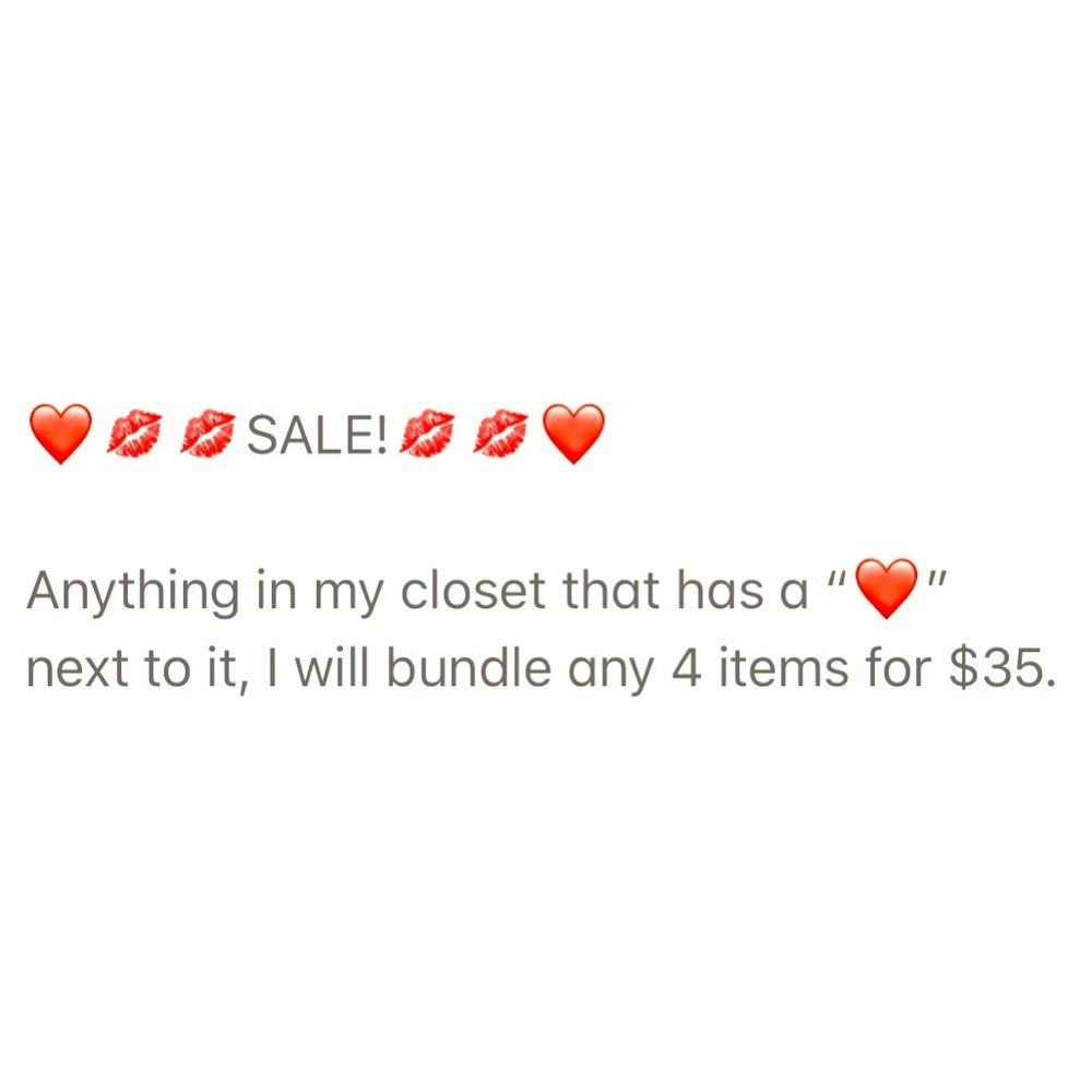 CLOSET SALE!!