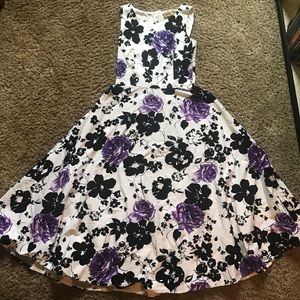 1950s Dress Inspired Rockabilly Swing Dress