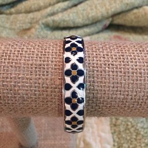 Brighton Bangle white enamel gorgeous GREAT DEAL- FINAL REDUCTION