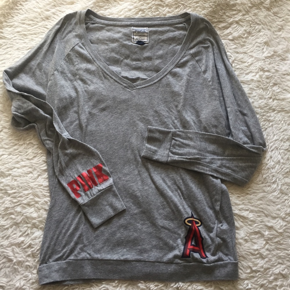 Victoria's Secret Pink MLB Angels Tee