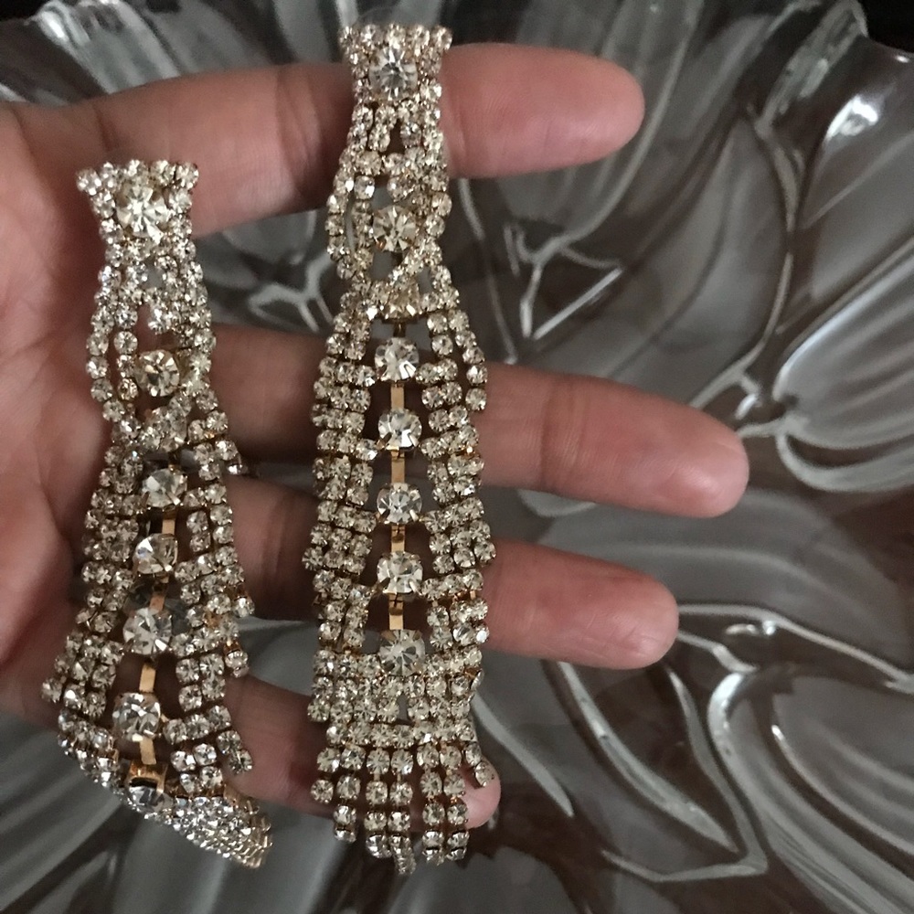 Costume jewelry earrings