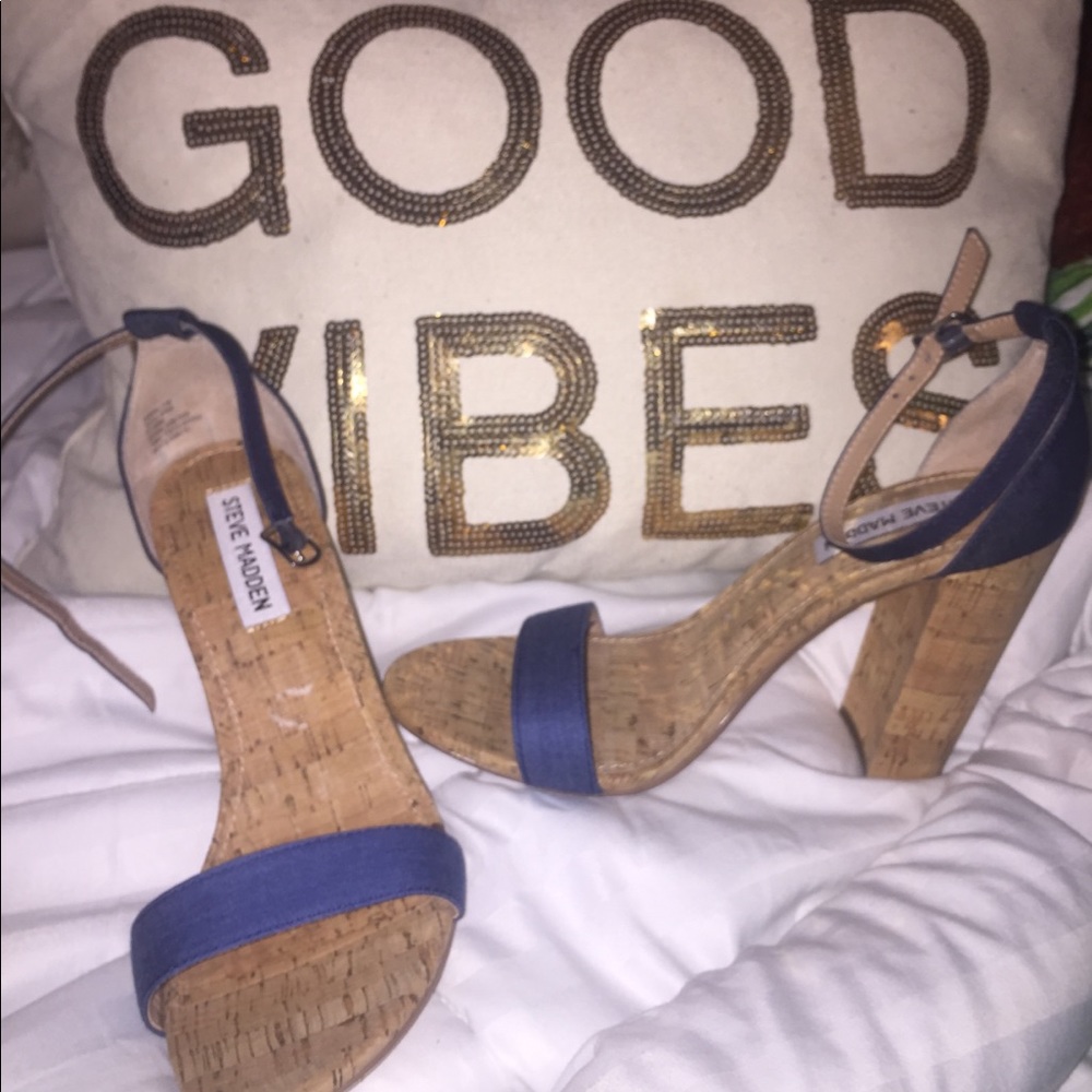 Steve Madden Denim Heels
