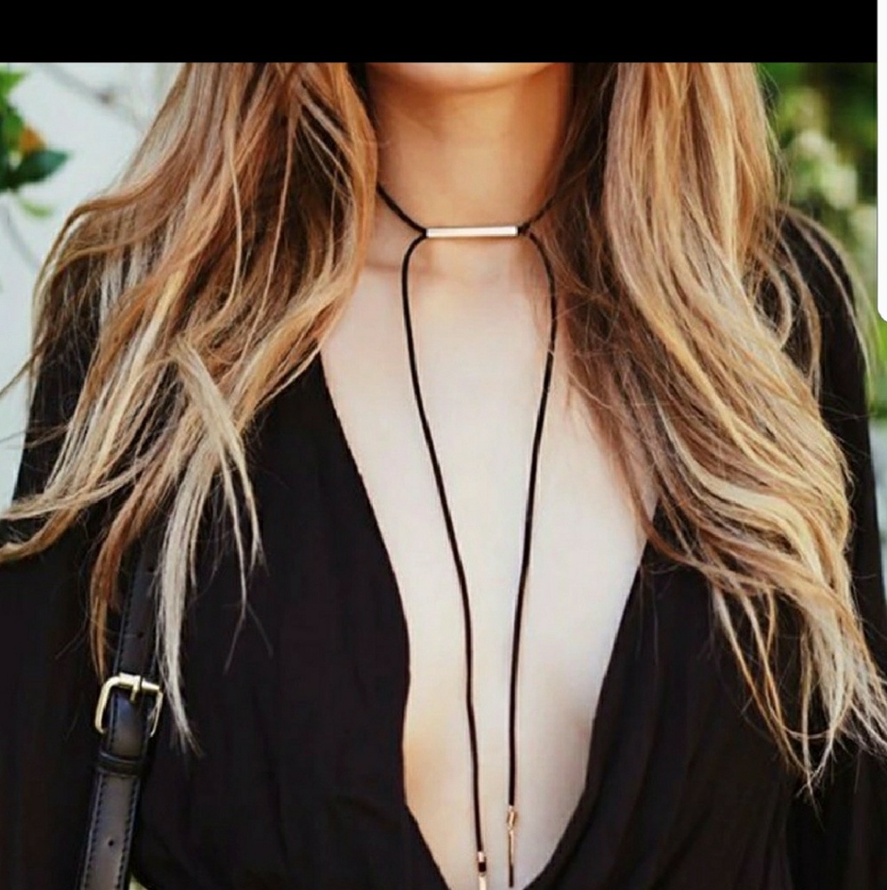 🖤Lariat choker necklace🖤