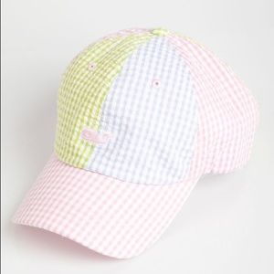 VV Pastel Gingham Hat Rare! 