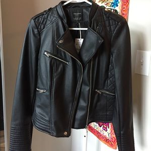 Zara Trafaluc Leather Jacket