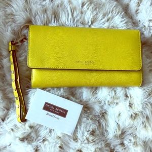 Henri bendel uptown studded wallet and organizer