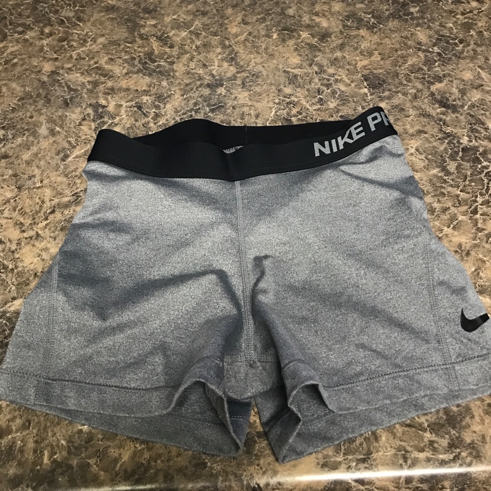Gray Nike Pros