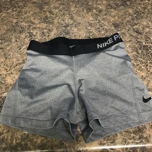 Gray Nike Pros