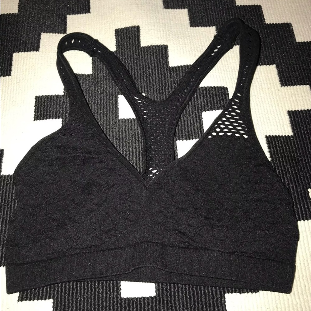 FREE PEOPLE Black Racerback Bralette