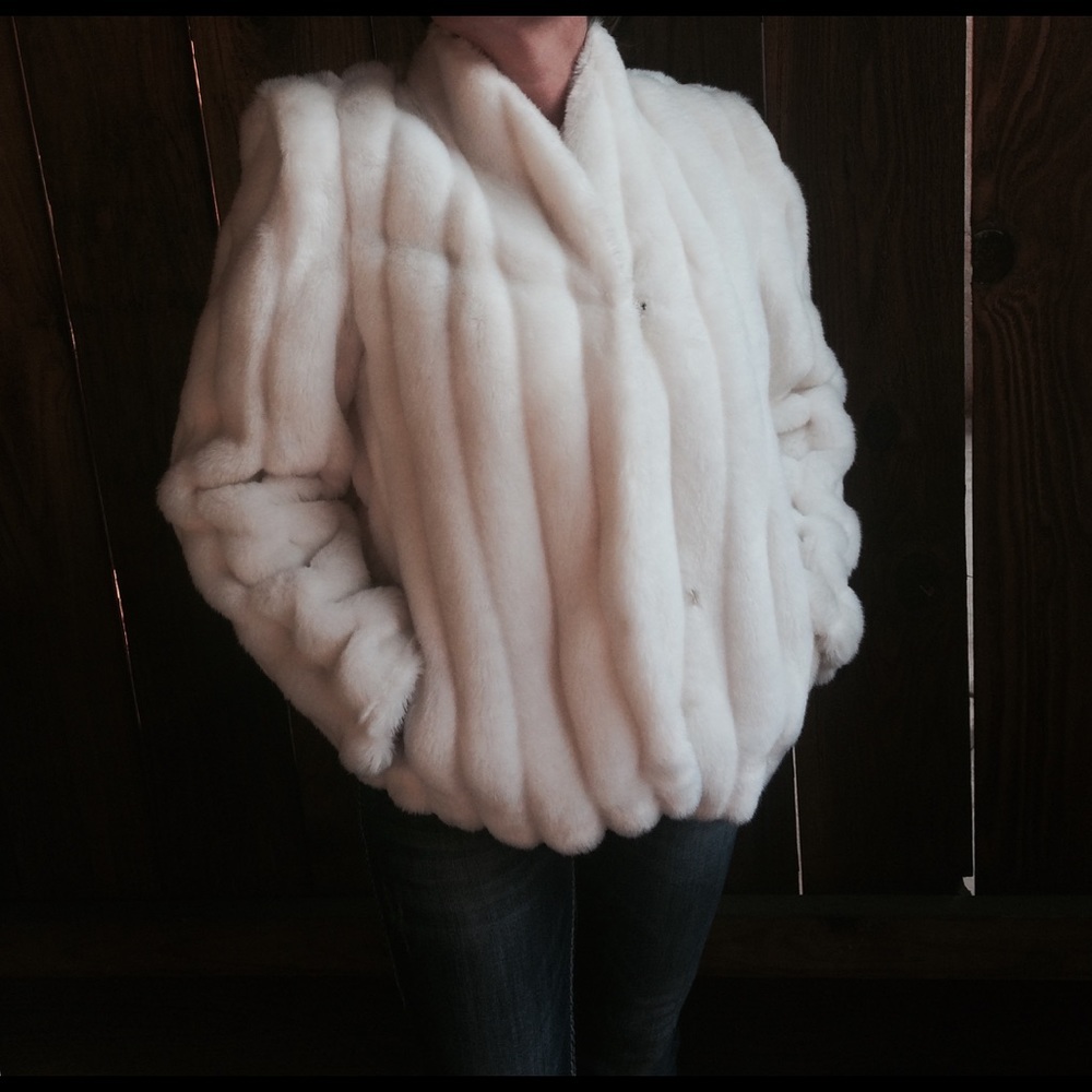 Vintage faux fur coat