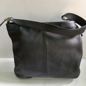 Coach Leather Hobo Shoulder Bag