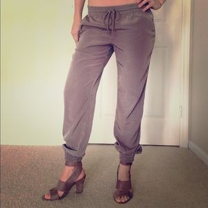 Express Silky Drawstring Pants / Joggers