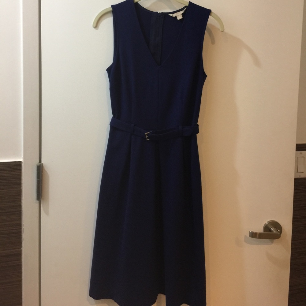 Banana Republic Navy Blue Dress