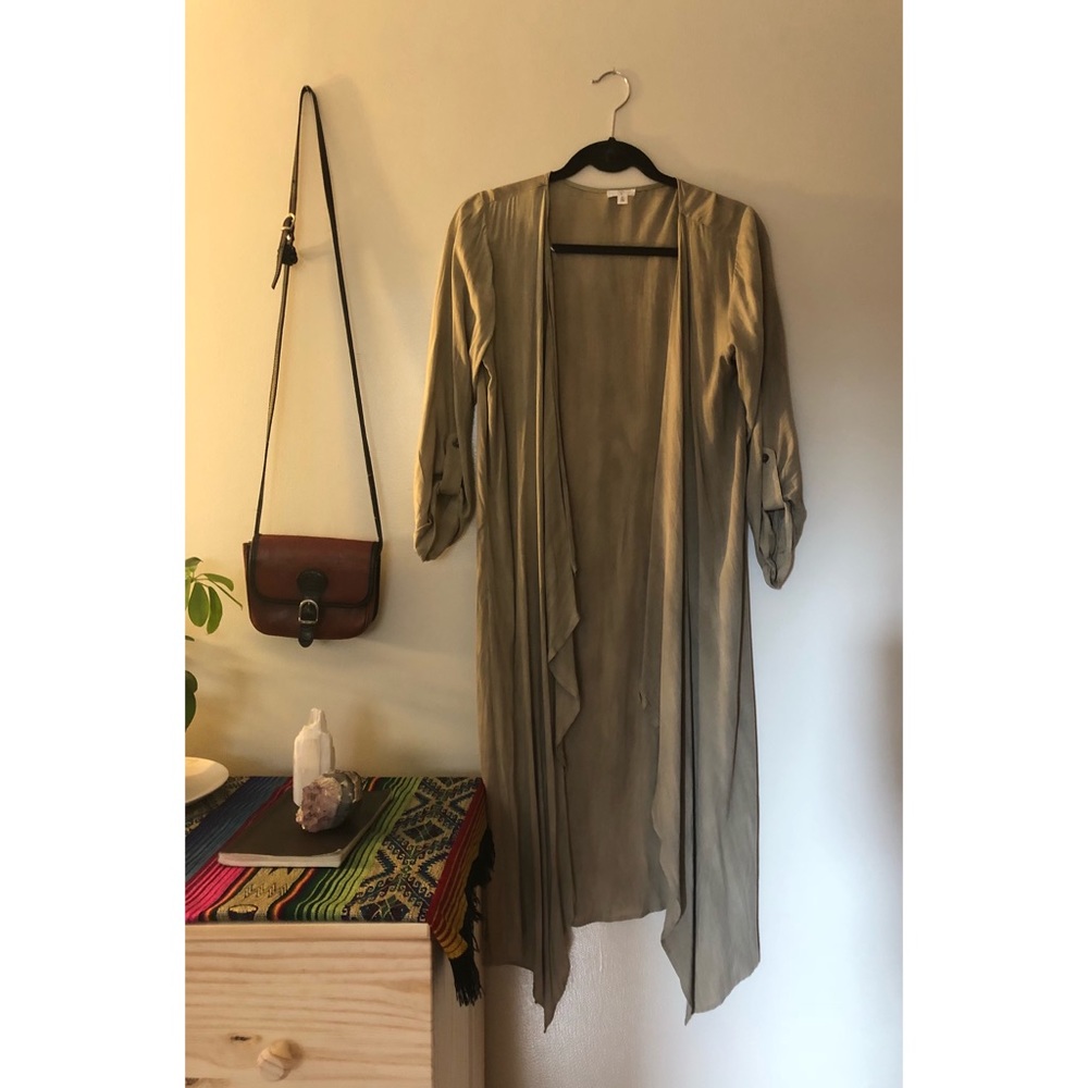 BP. Tan Duster (NWOT).