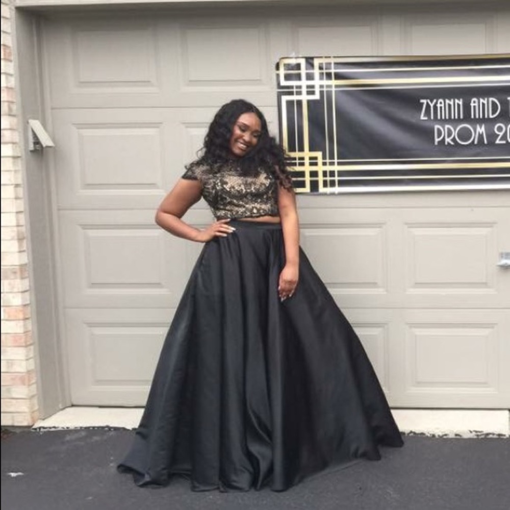 Beautiful Beaded Prom Dress - Picture 3 of 3