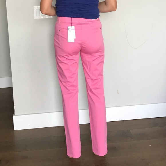 Light Pink Straight-Leg Jeans - Picture 6 of 6