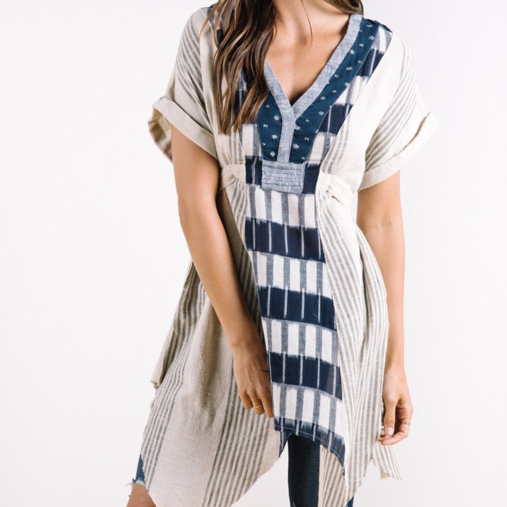 FREE PEOPLE: Started From Nothing Tunic - Picture 1 of 7