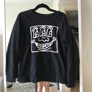 Keith haring crew neck