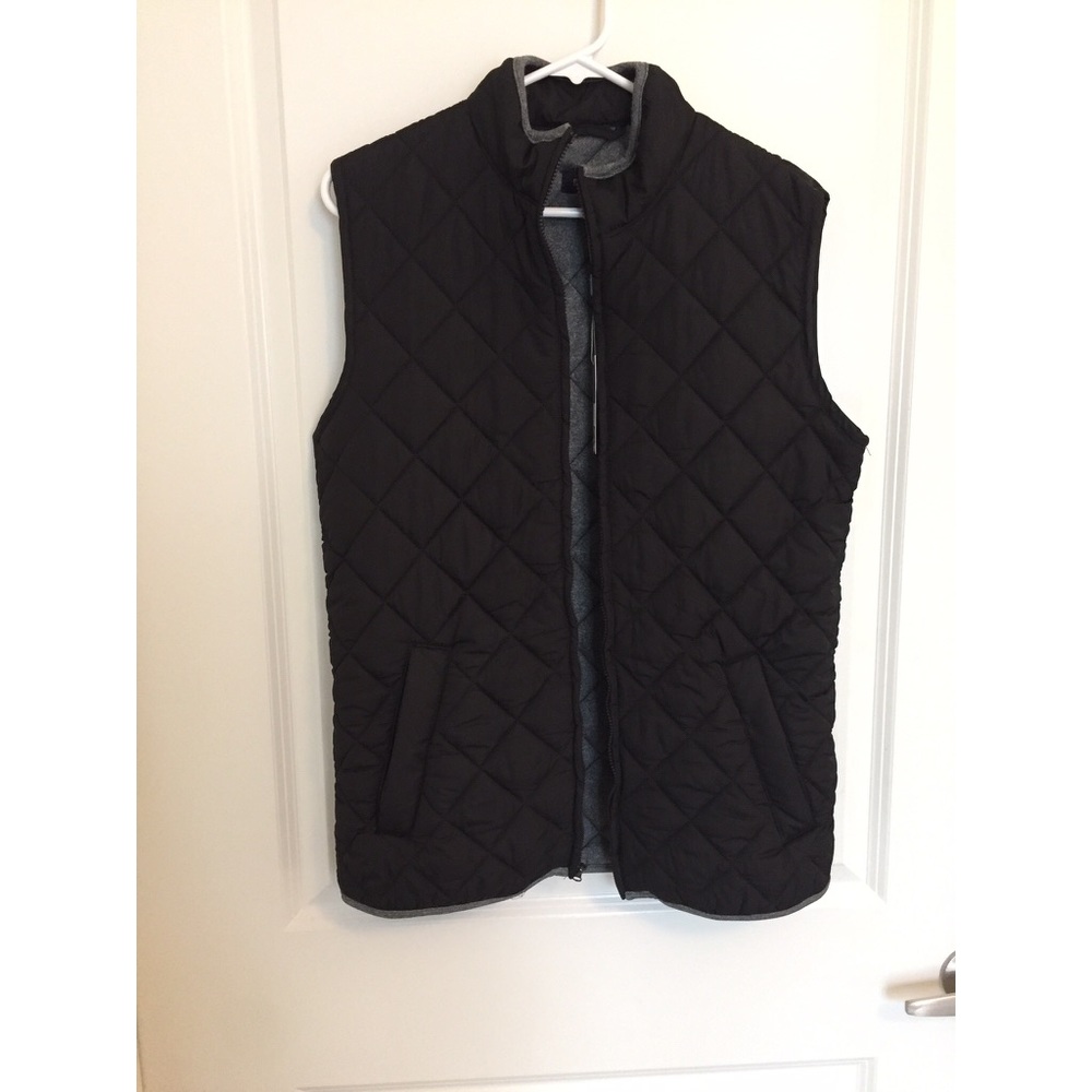 Men's Black MADE Cam Newton quilted vest