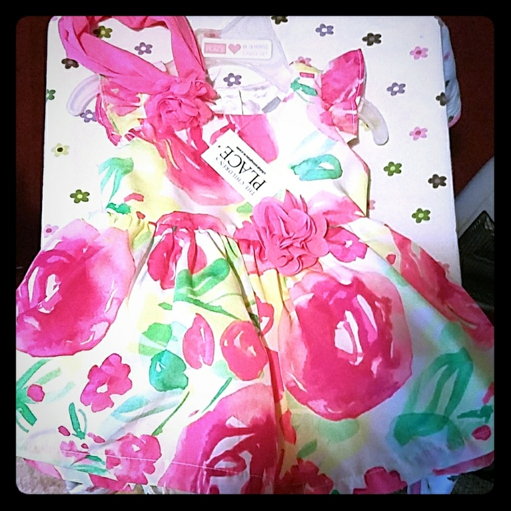Dress with bloomers & headband