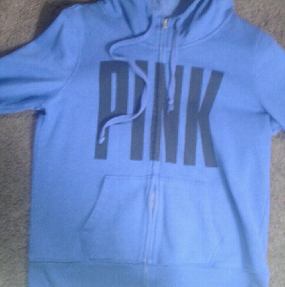 Vs pink zip up