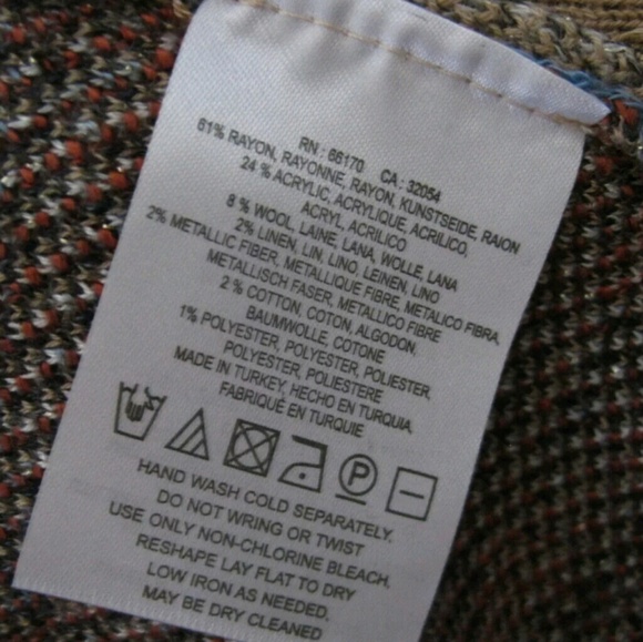 Rare Anthropologie Cardigan Sweater Coat Knit Kimono with Birds - Picture 8 of 8