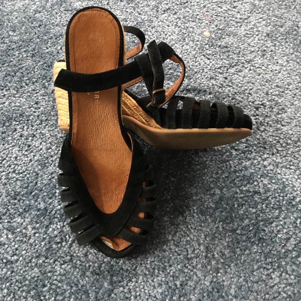 Made in Spain Strappy Wedge Platform Sandal
