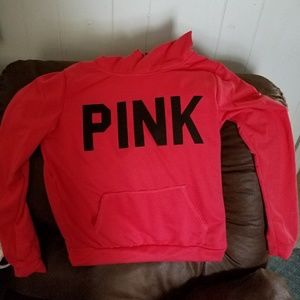 Pink hoodie
