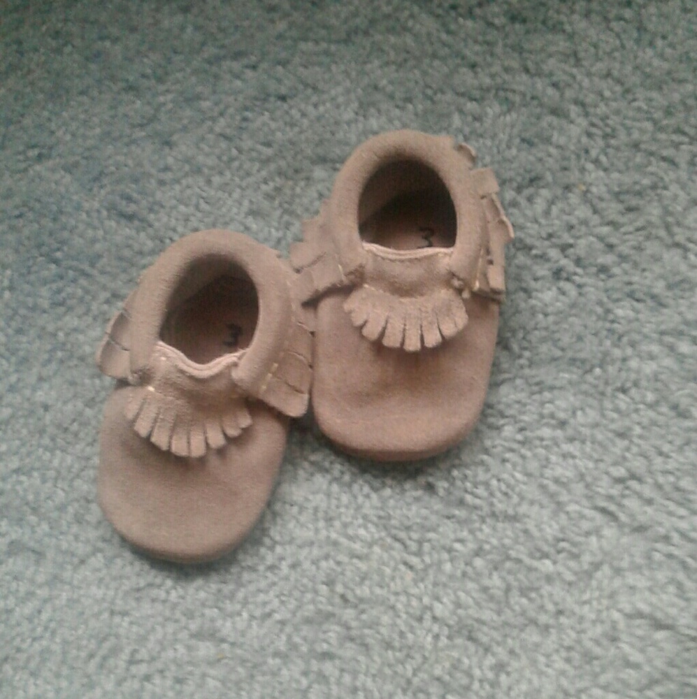 Freshly picked moccasins stone