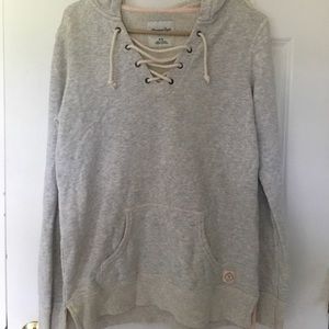 American Eagle Lace Up Hoodie