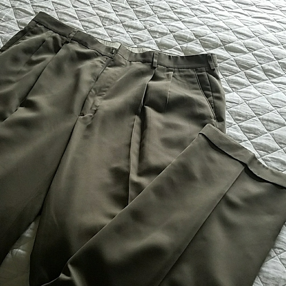 Men's Haggar dress pants Brown, 38x34