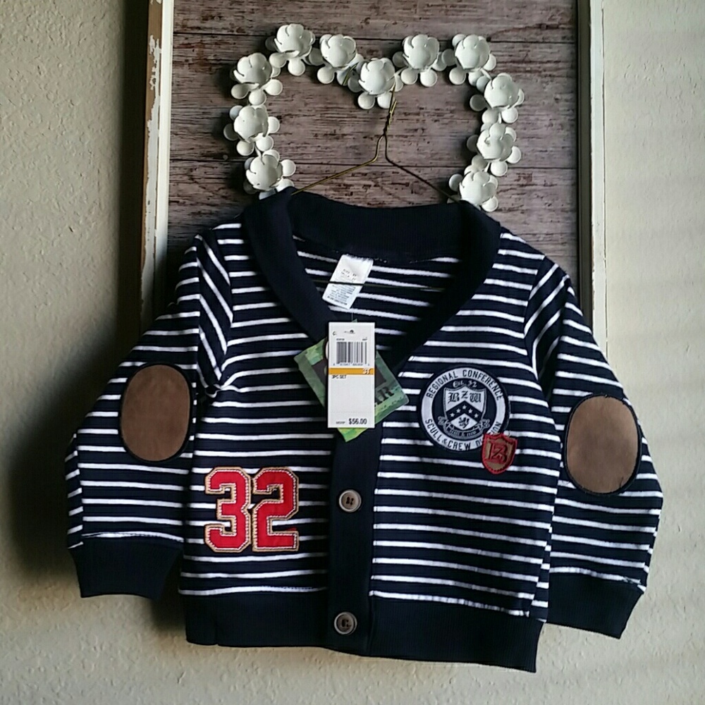 3pc Varsity Sweater Set NWT