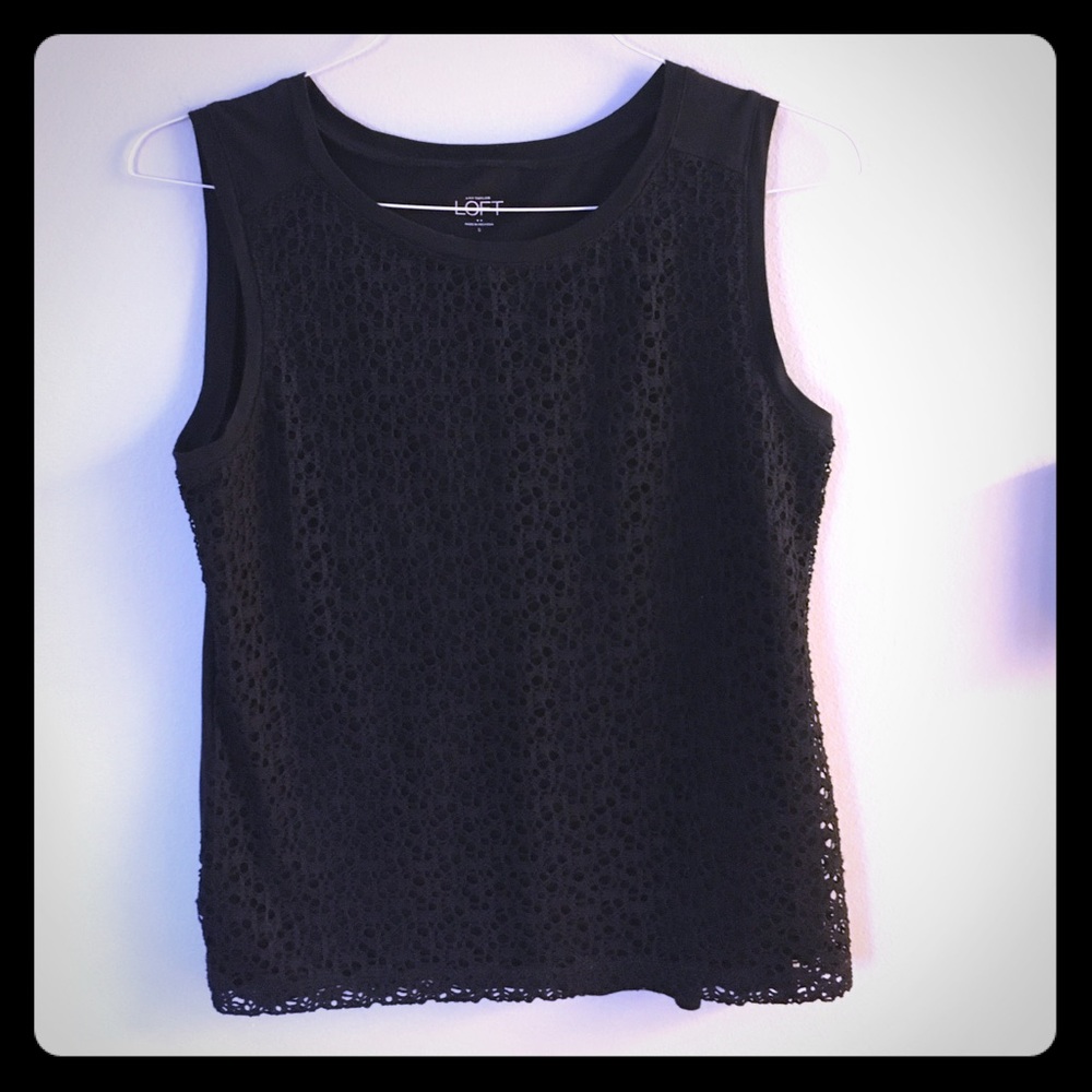 Ann Taylor Loft black top