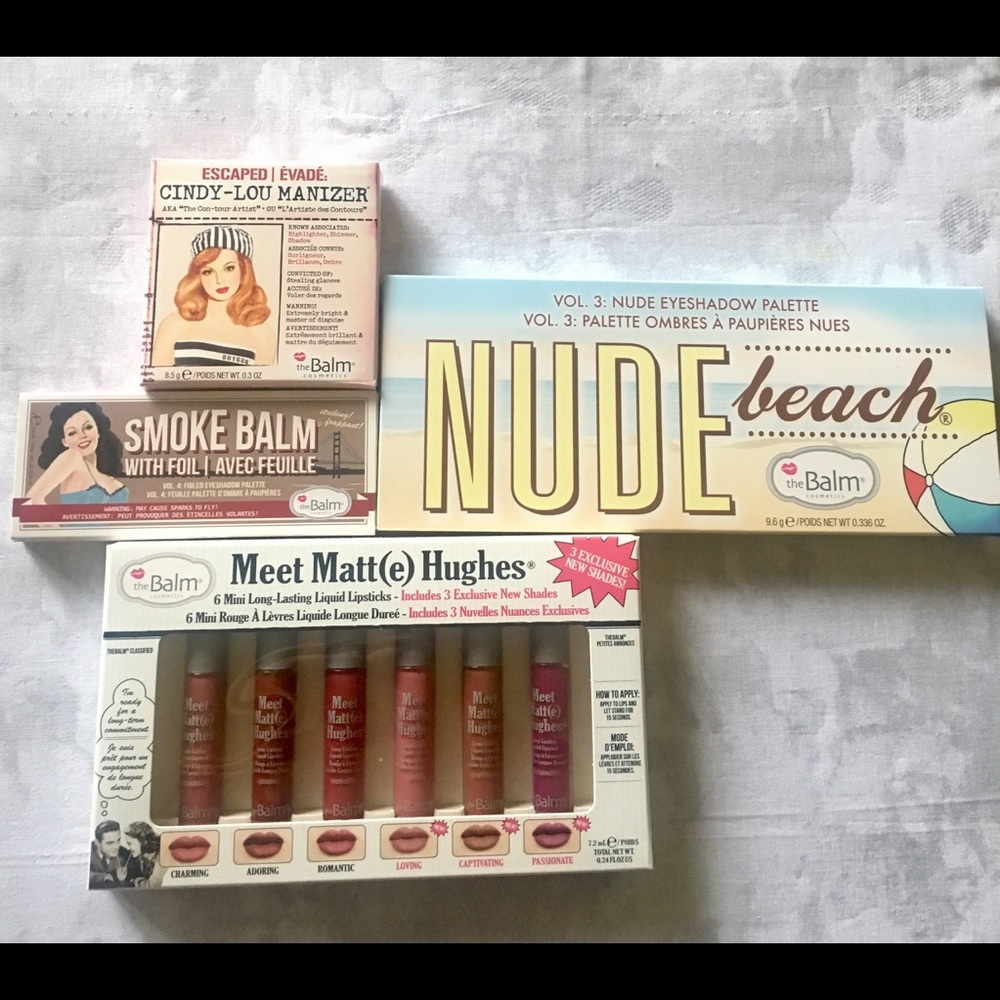 TheBalm Cosmetics makeup set
