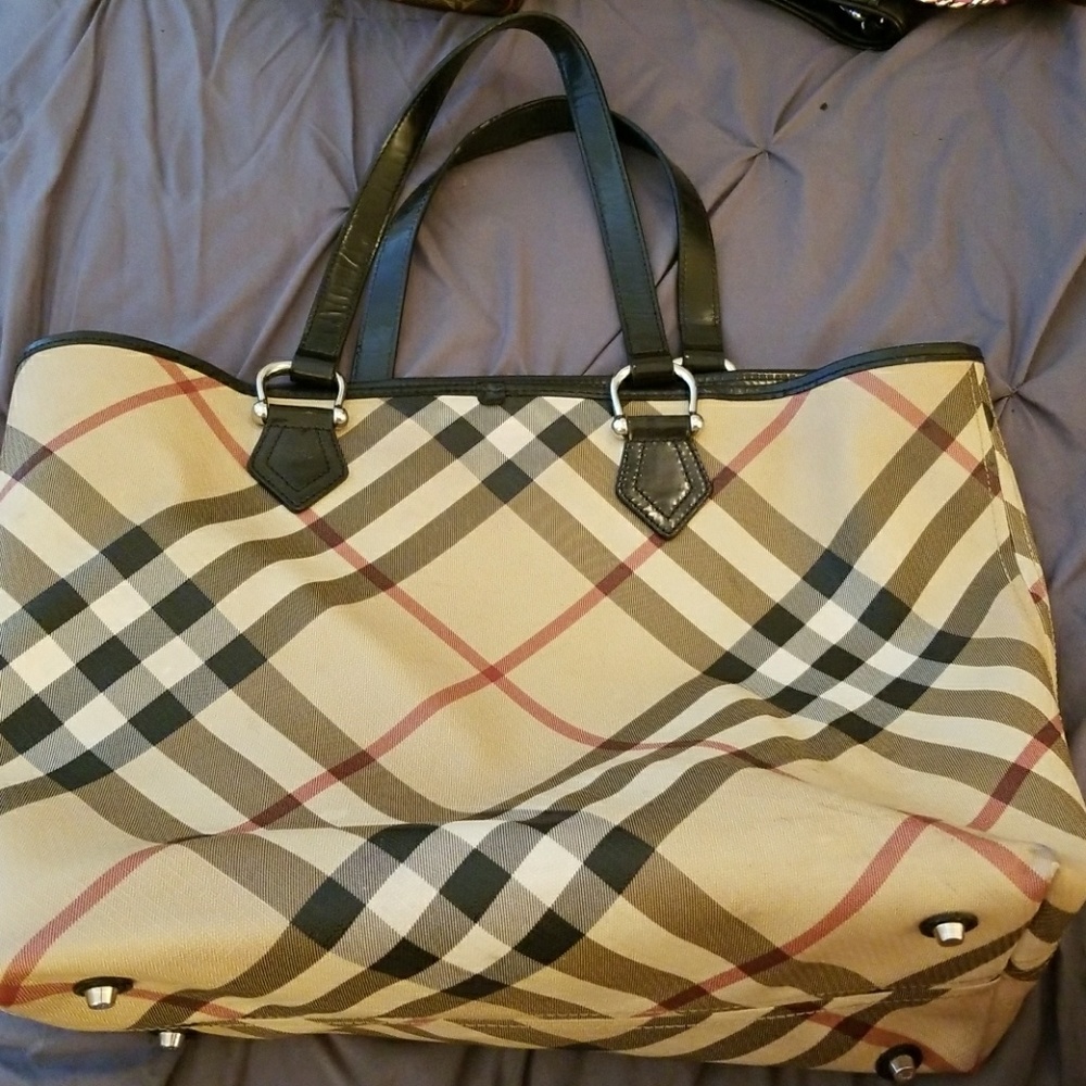 Guaranteed Authentic Burberry Tote