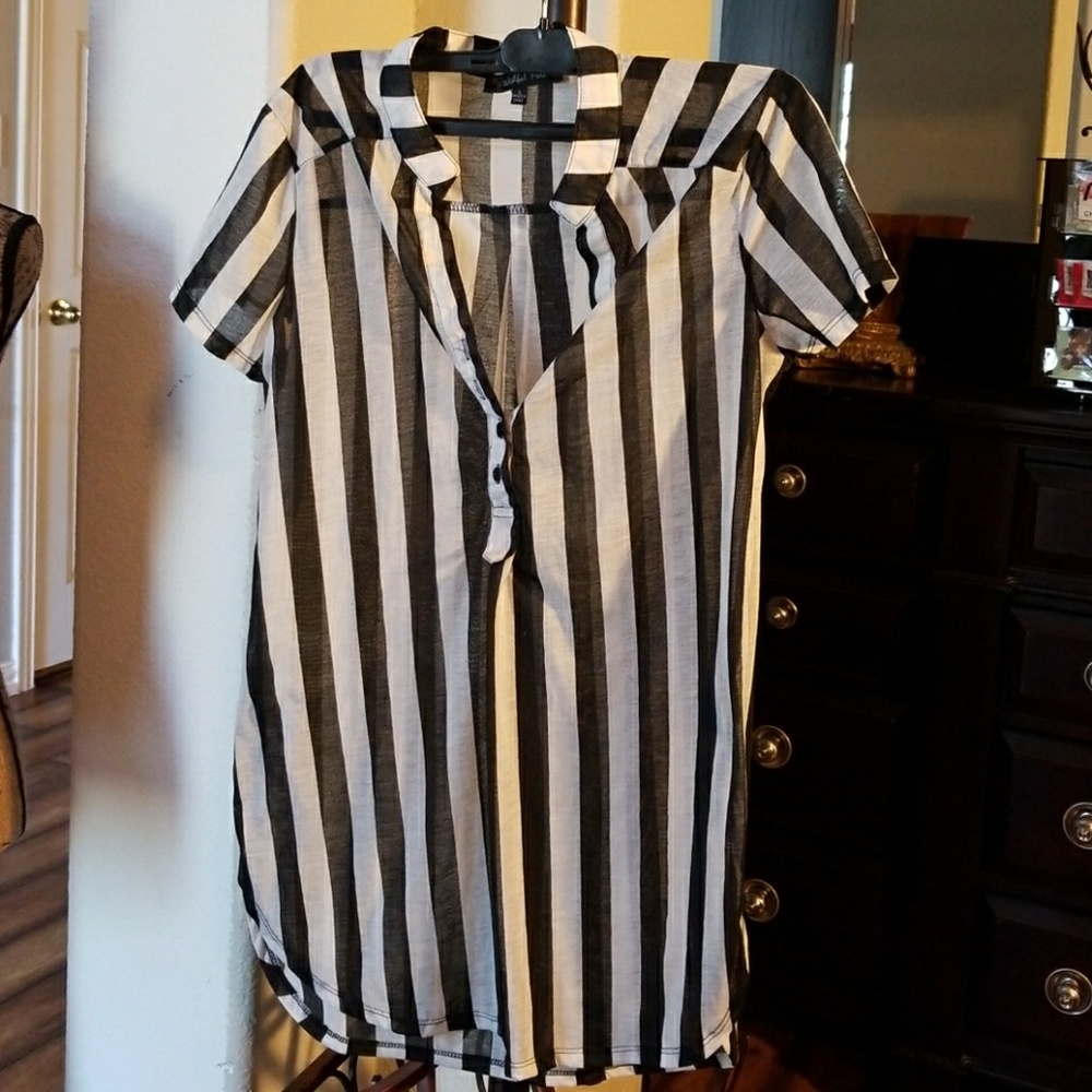 Sheer blouse