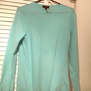 Like New Teal Cashmere Sweater