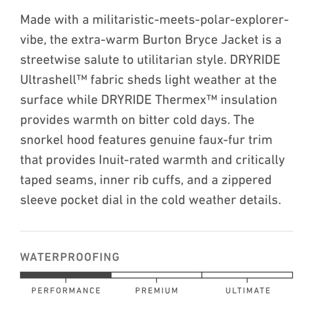 Burton Bryce Jacket - Picture 7 of 7