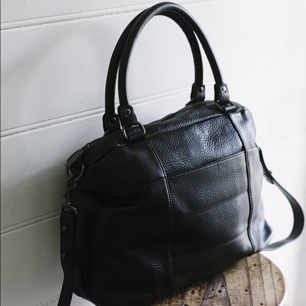 Status Anxiety - Wanderer Leather Bag -  Black