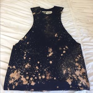 Bleached tank top