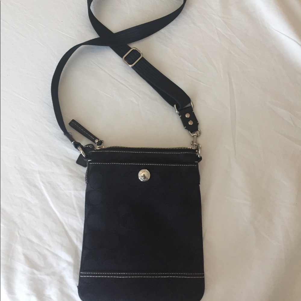 Black Coach Crossbody